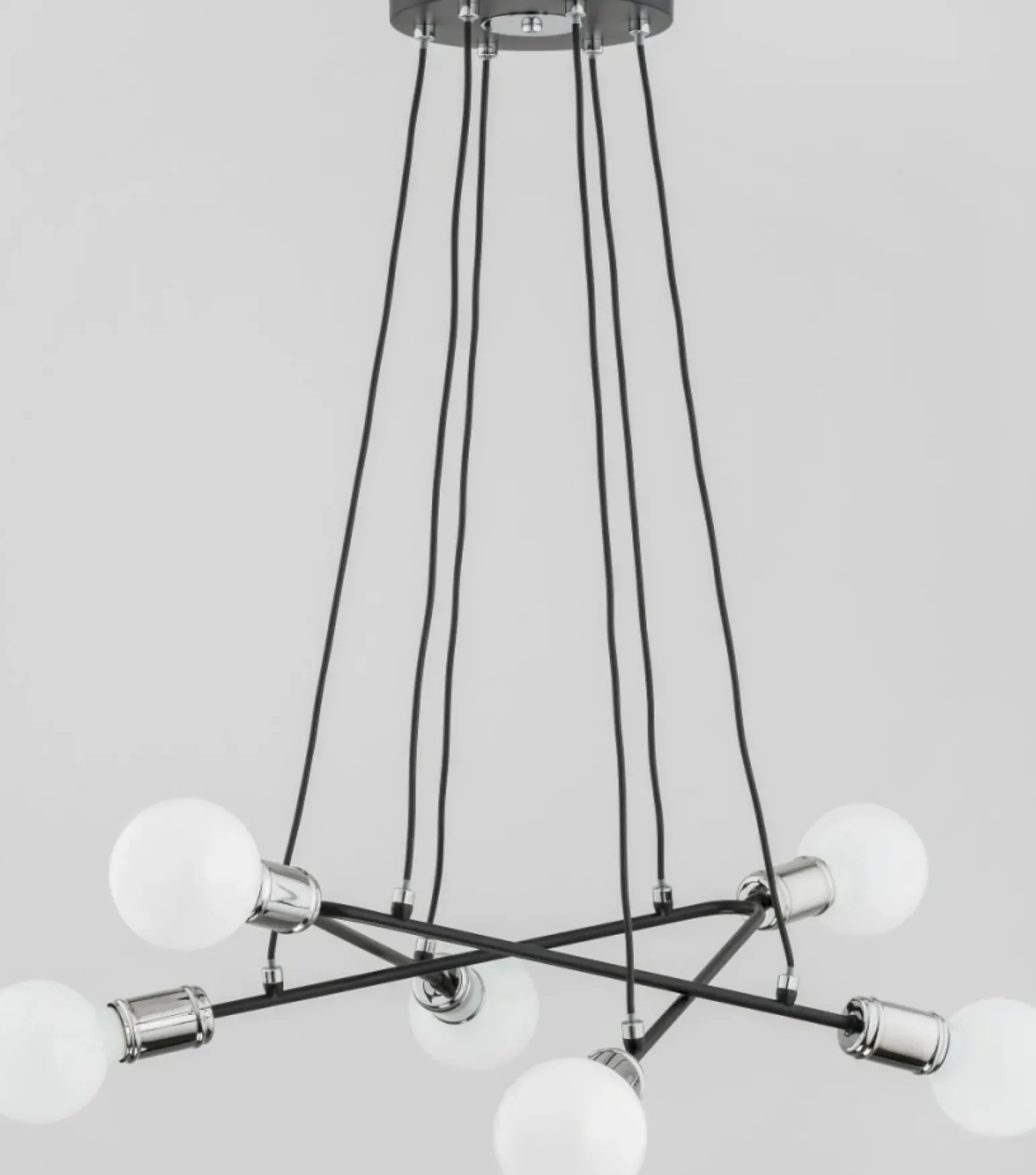 Best Lampa wisząca z wyeksponowanymi żarówkami AL 62122 | Kaja Żyrandole Nowoczesne