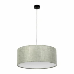Store Lampa wisząca z zielonym abażurem, do sypialni TK 4657 z serii EARTH Żyrandole Nowoczesne