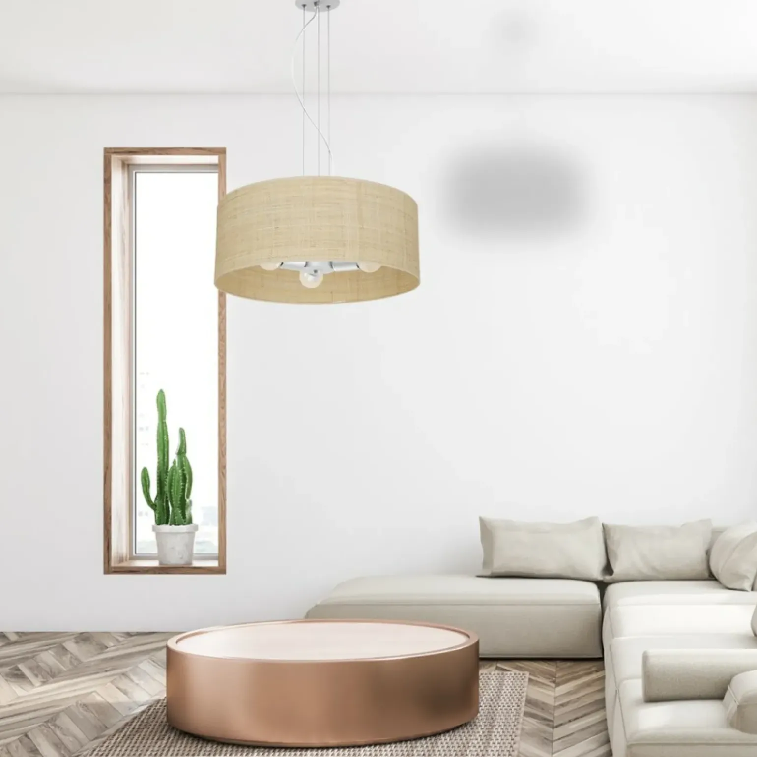 Store Lampa wisząca zachowana w stylu skandynawskim MLP7490 z serii MARSHALL | Kaja Oś Żyrandole Nowoczesne