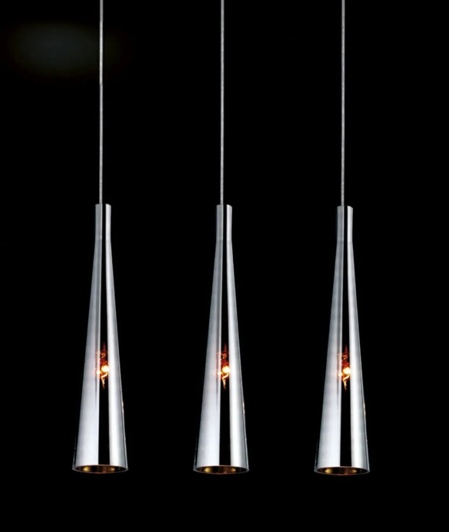 Online Lampa wisząca ze stożkowym owanym kloszem AZ0998 CHEMICAL | Kaja Żyrandole Nowoczesne