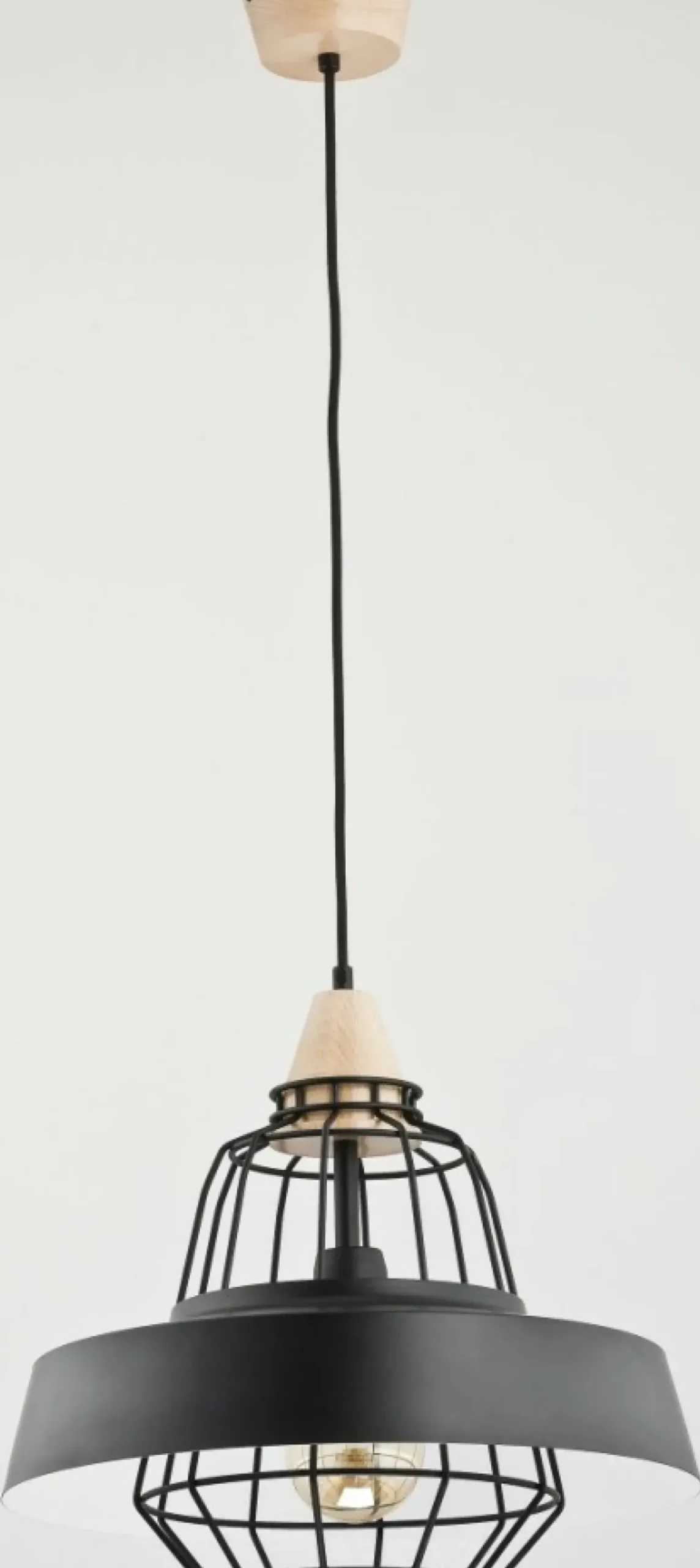 Best Sale Lampa wisząca ze stylowym drucianym kloszem AL 60220 | Kaja Żyrandole Nowoczesne