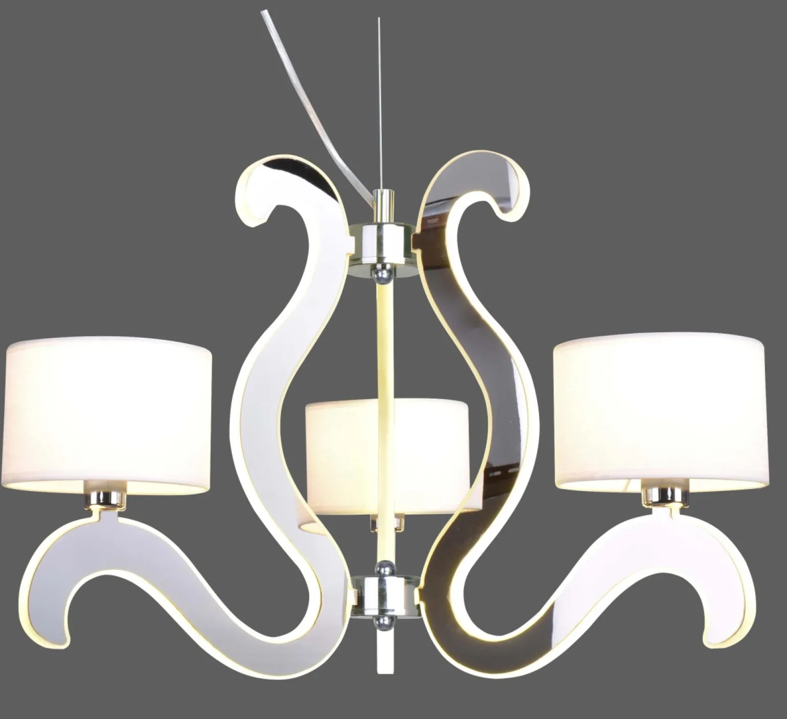 Sklep Kaja Lampa wisząca ze świecącymi ramionami 33-33895 AMBROSIA | Kaja