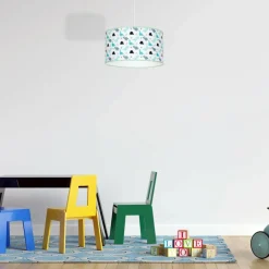 Best Sale Lampa wisząca ze wzorem do pokoju dziecięcego MLP4951 z serii DINO | Kaja Oświet Żyrandole Nowoczesne