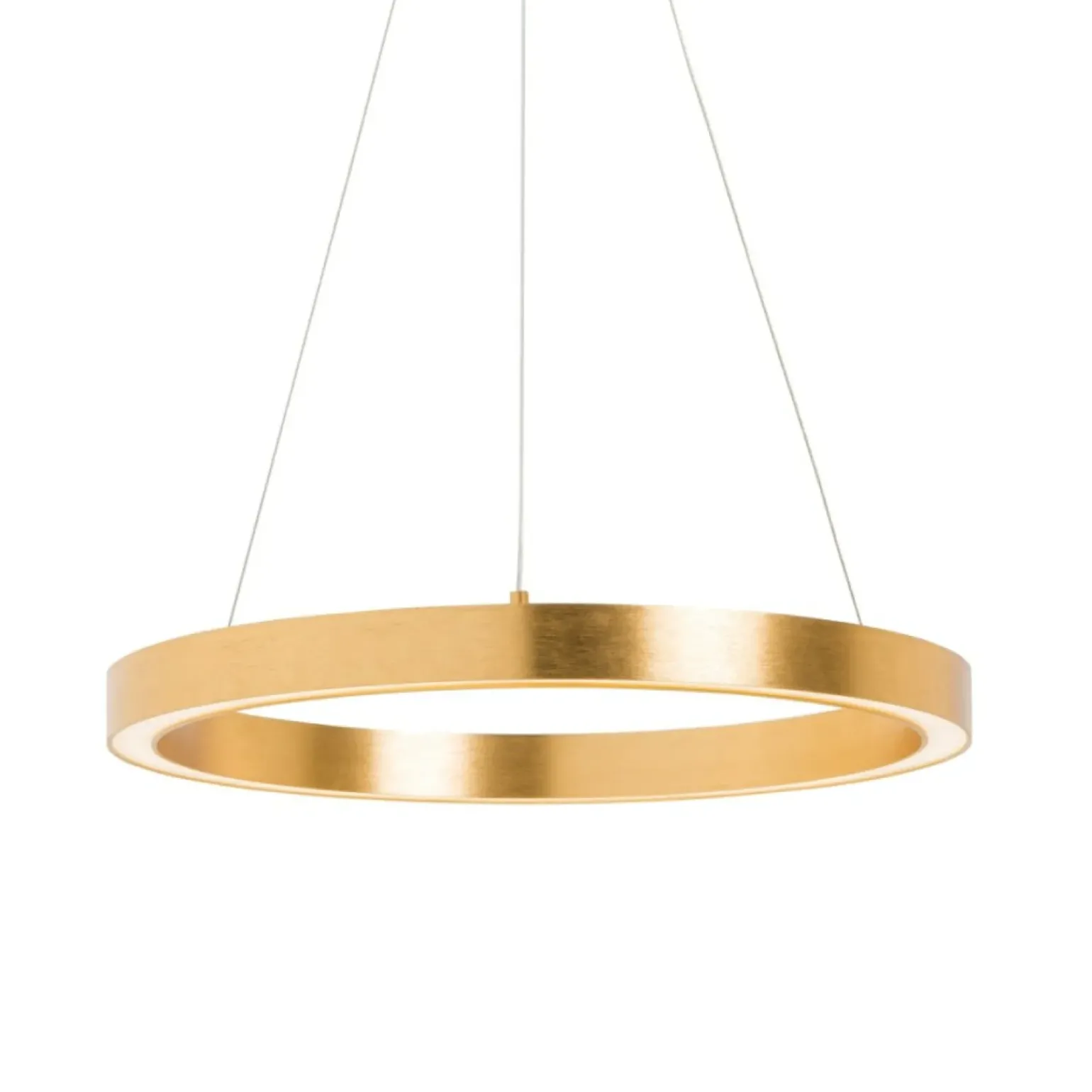 Flash Sale Lampa wisząca złoty ring LED PL200910-500-GD CARLO| Kaja Oświetlenie Żyrandole Nowoczesne