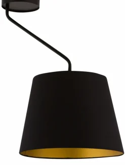 Flash Sale Lampa z abażurem na sztywnym zwisie SIG 32119 z serii LIZBONA CZ/M Żyrandole Nowoczesne