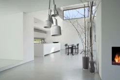 Outlet Lampa z betonowymi kloszami w surowym stylu AZ1030 KARINA | Kaja Żyrandole Nowoczesne