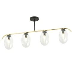 Fashion Lampa z czterema kloszami o unikalnym kształcie 1279/4 z serii FINES Żyrandole Nowoczesne