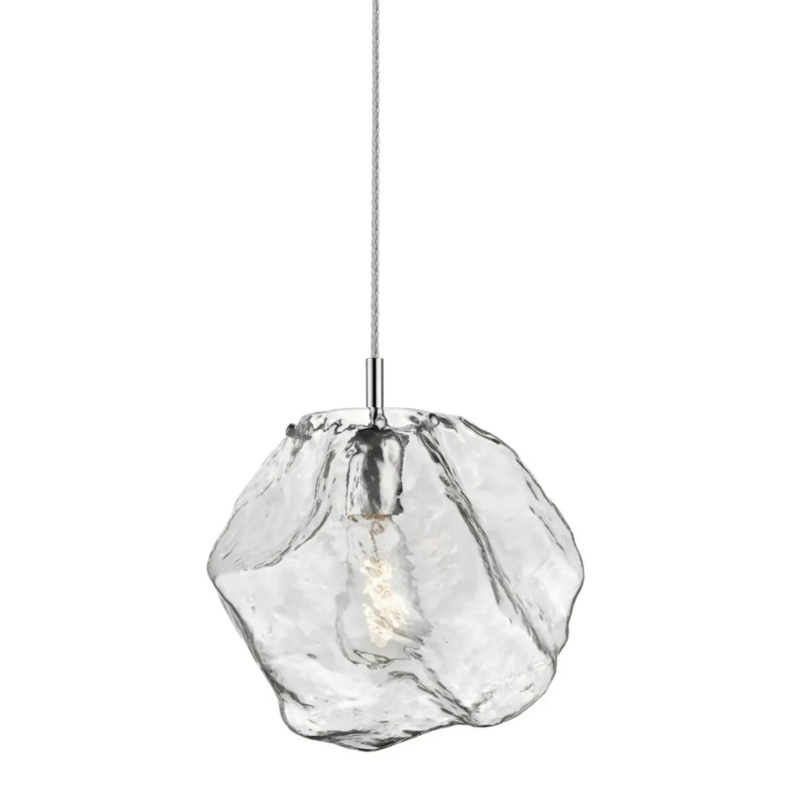 Hot Lampa z dekoracyjnym kloszem P0488-01A-F4AC ROCK| Kaja Oświetlenie Żyrandole Nowoczesne