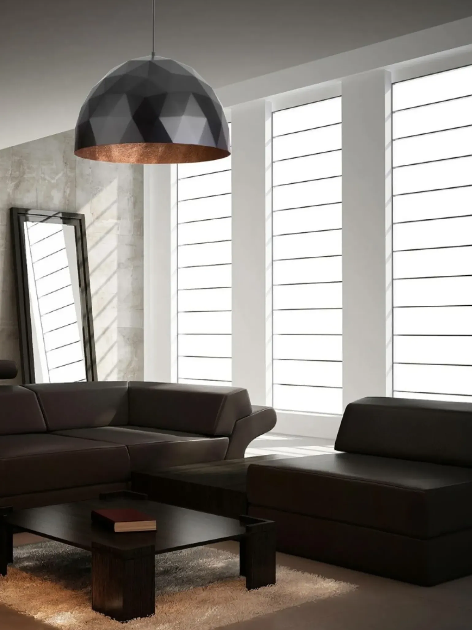 Flash Sale Lampa z dekoracyjnym kloszem, do kuchni SIG 31368 z serii DIAMENT L Żyrandole Nowoczesne