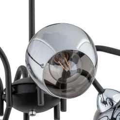 Sklep Kaja Lampa z grafitowymi kloszami O3066 W6 CZA CH KATLA | Kaja Oświetlenie