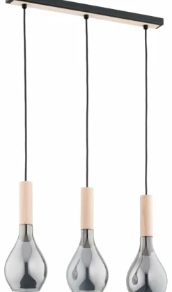Discount Lampa z grafitowymi, podłużnymi kloszami AL 62322 KATRIN | Kaja Żyrandole Nowoczesne