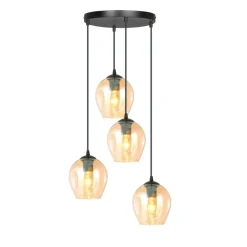 Online Lampa z kaskadą nieregularnych kloszy 681/4PREM ISTAR PREMIUM | Kaja Żyrandole Nowoczesne