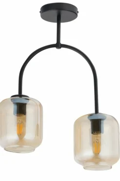 Best Sale Lampa z kloszami typu słoik w kolorze bursztynu SIG 32242 - SHINE Żyrandole Nowoczesne