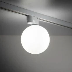 Sklep Kaja Lampa z okrągłym kloszem do szyny 1-fazowej TK 4887 TRACER | Kaja