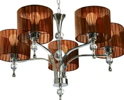 Best Lampa z półprzezroczystymi abażurami AZ2901 IMPRESS BROWN | Kaja Żyrandole Nowoczesne