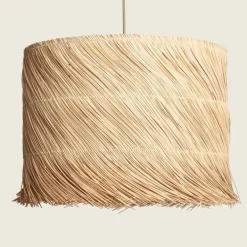 Fashion Lampa z rattanowym abażurem eco ABR-NLW34-BH-E27 BOHO | Kaja Żyrandole Nowoczesne