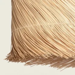 Fashion Lampa z rattanowym abażurem eco ABR-NLW34-BH-E27 BOHO | Kaja Żyrandole Nowoczesne