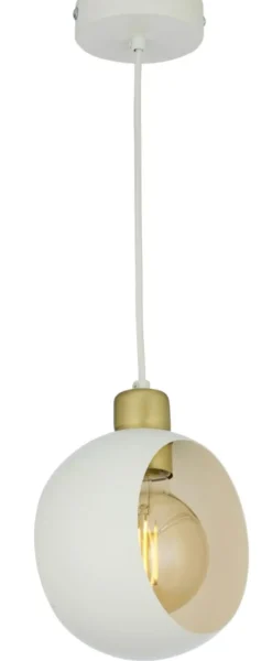 Store Lampa z regulowanym zwisem TK 2741 CYKLOP WHITE | Kaja Oświetlenie Żyrandole Nowoczesne