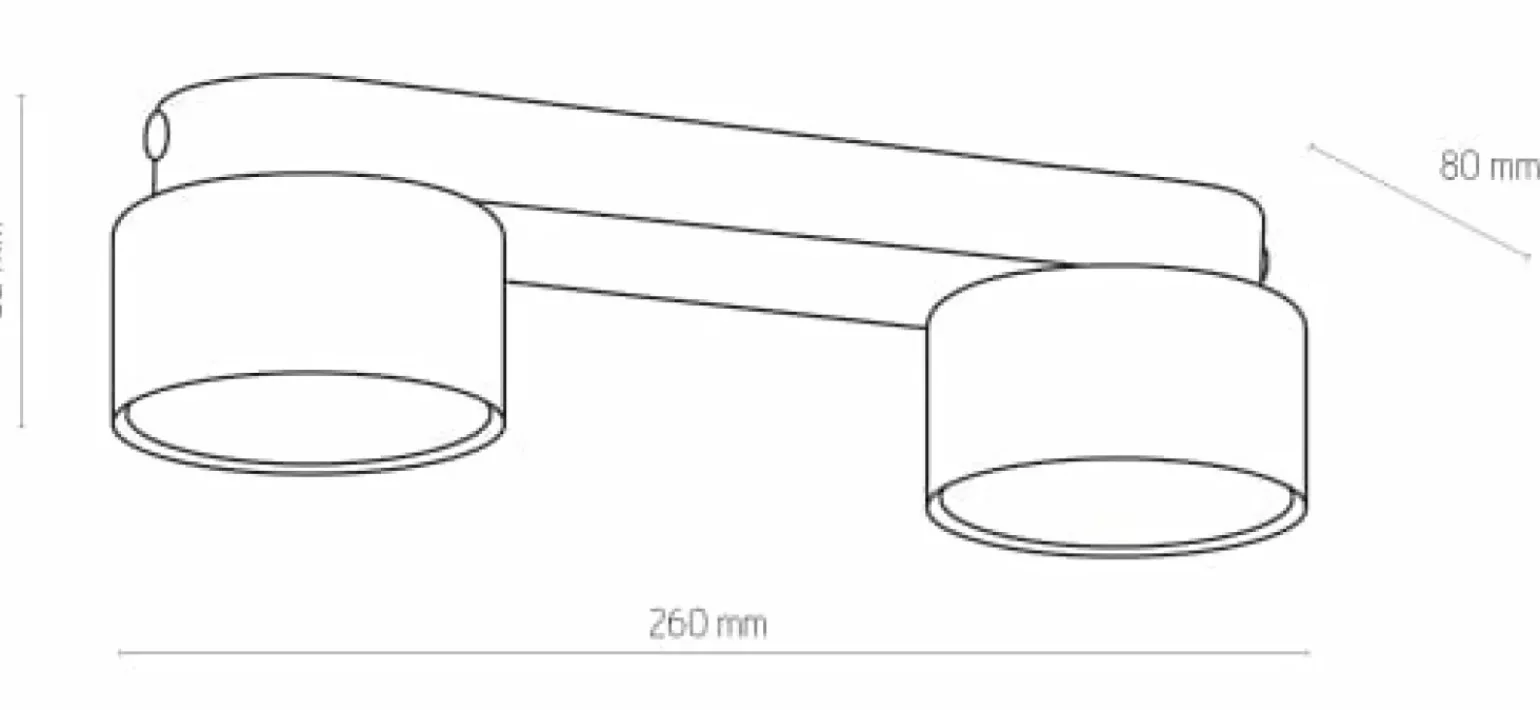 Best Sale Lampa ze złotymi reflektorami TK 6141 SPACE GOLD | Kaja Oświetlenie Żyrandole Nowoczesne