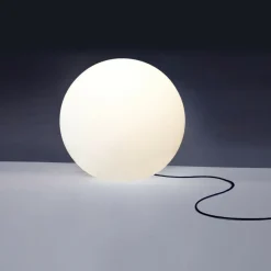 Sklep Kaja Lampa zewnętrzna dekoracyjna biała kula 6976 CUMULUS | Kaja