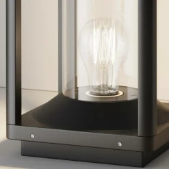 Sklep Kaja Lampa zewnętrzna stojąca, czarny kolor O452FL-01GF z serii CELL