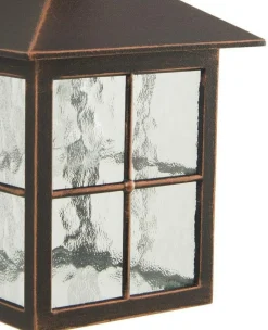 Sklep Kaja Lampa zewnętrzna z ozdobnymi szybami K 4011/1/KW z serii WENECJA | Kaja Oświetle