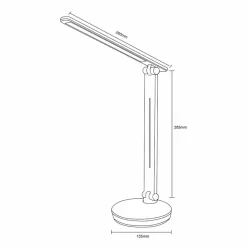 Sklep Kaja Lampka biurkowa z kolorowym światłem ZM SM-606 BIURKOWA | Kaja