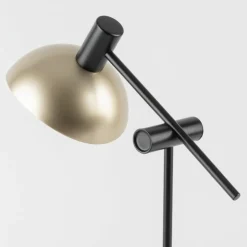 Sklep Kaja Lampka biurkowa ze złotym kloszem SIG 50357 ARTIS | Kaja Oświetlenie