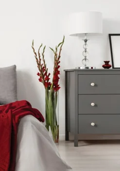 Sklep Kaja Lampka glamour, idealna na szafkę nocną RLT93163-1GW z serii REA II