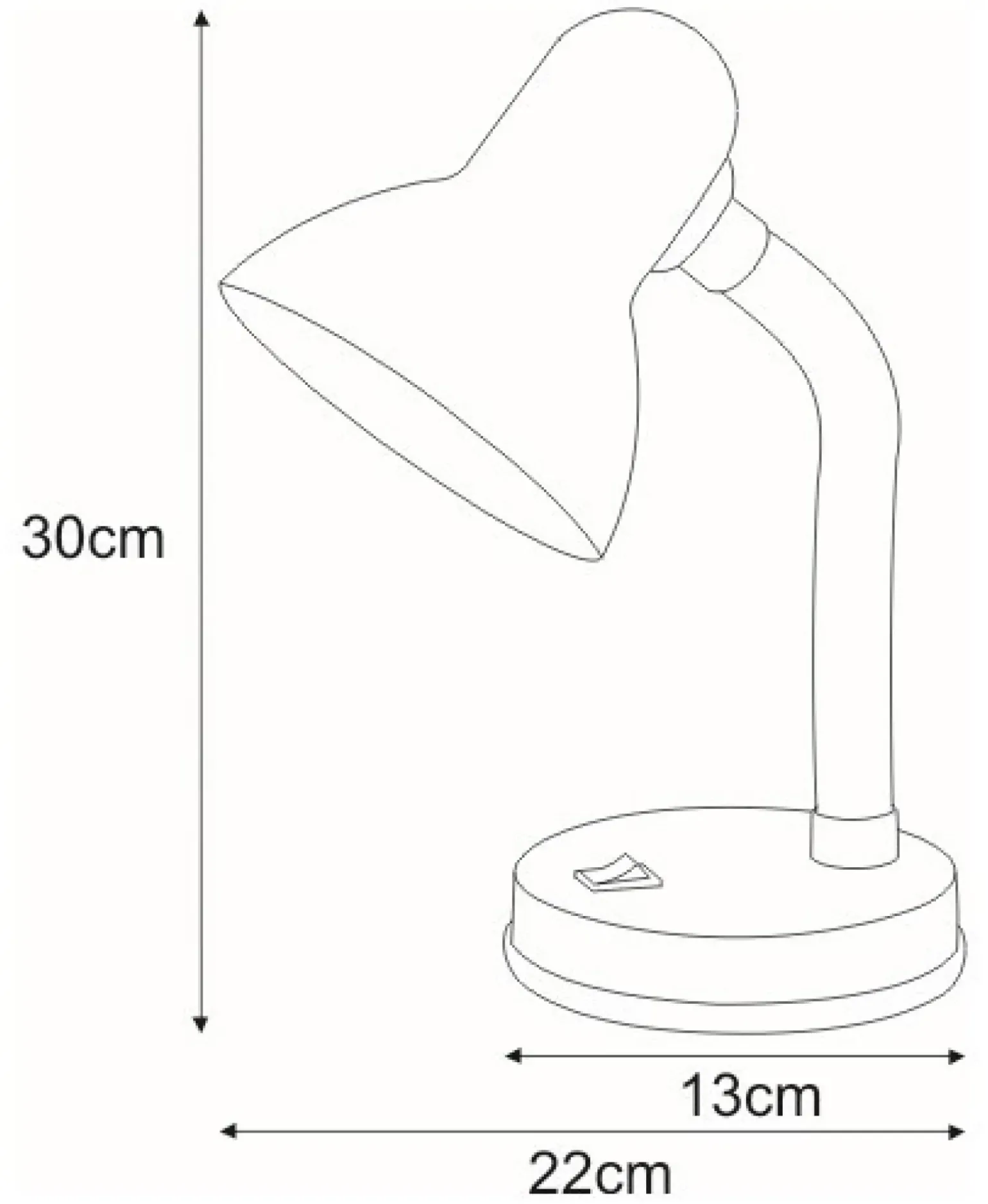 Sklep Kaja Lampka na biurko dla ucznia K-MT-203 CARIBA | Kaja