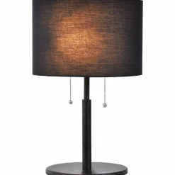 Sklep Kaja Lampka na szafkę nocną ze sznurkami LP-0304/2T BK FOGO | Kaja