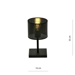 Sklep Kaja Lampka nocna w stylu industrialnym 1143/LN1 JORDAN | Kaja Oświetlenie