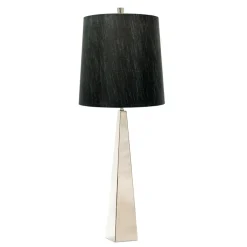 Sklep Kaja Lampka nocna z czarnym abażurem ASCENT-TL-PN-BK z serii ASCENT