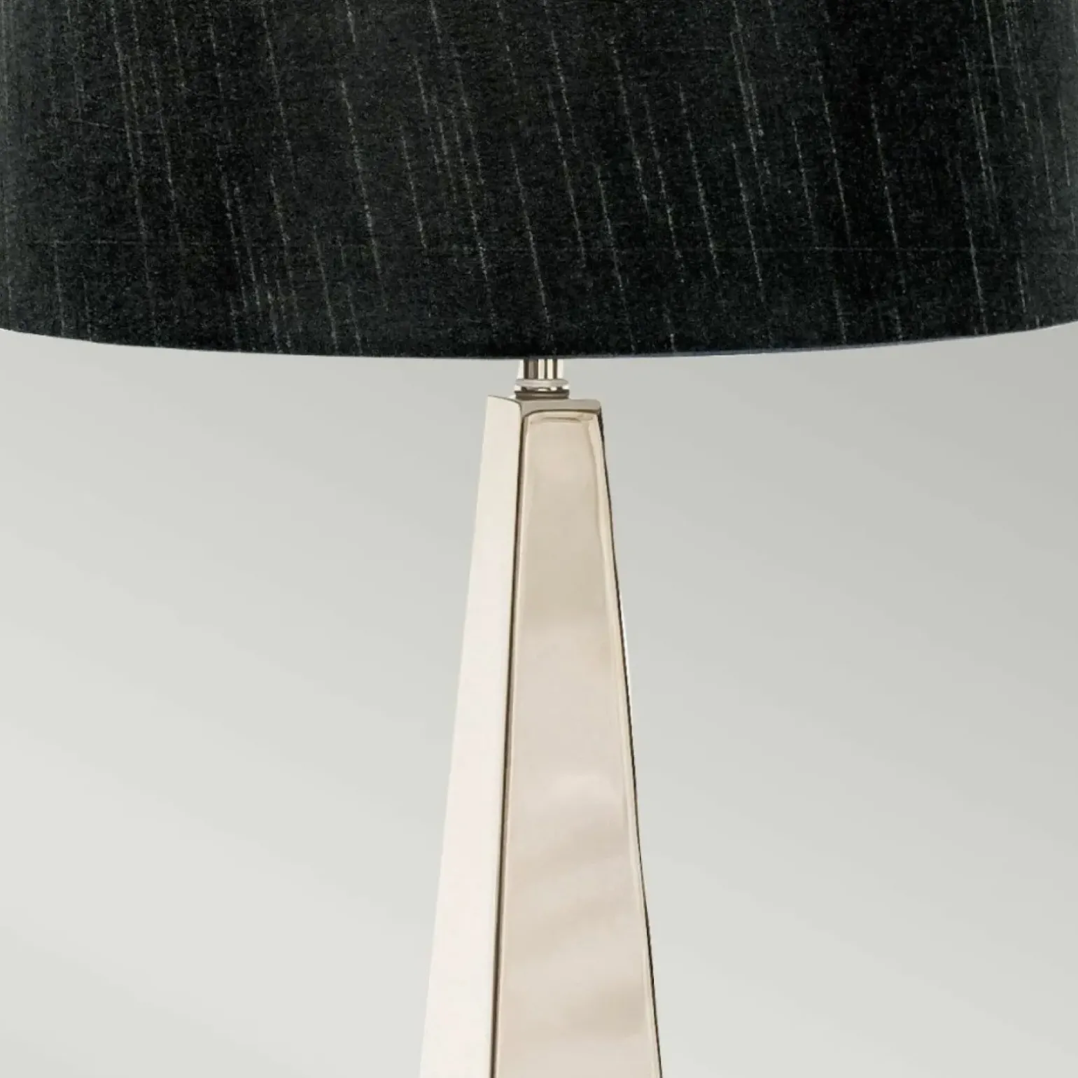 Sklep Kaja Lampka nocna z czarnym abażurem ASCENT-TL-PN-BK z serii ASCENT