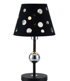 Sklep Kaja Lampka stołowa czarna elegancka LEDEA 50501107 BATLEY | Kaja