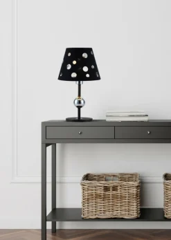 Sklep Kaja Lampka stołowa czarna elegancka LEDEA 50501107 BATLEY | Kaja