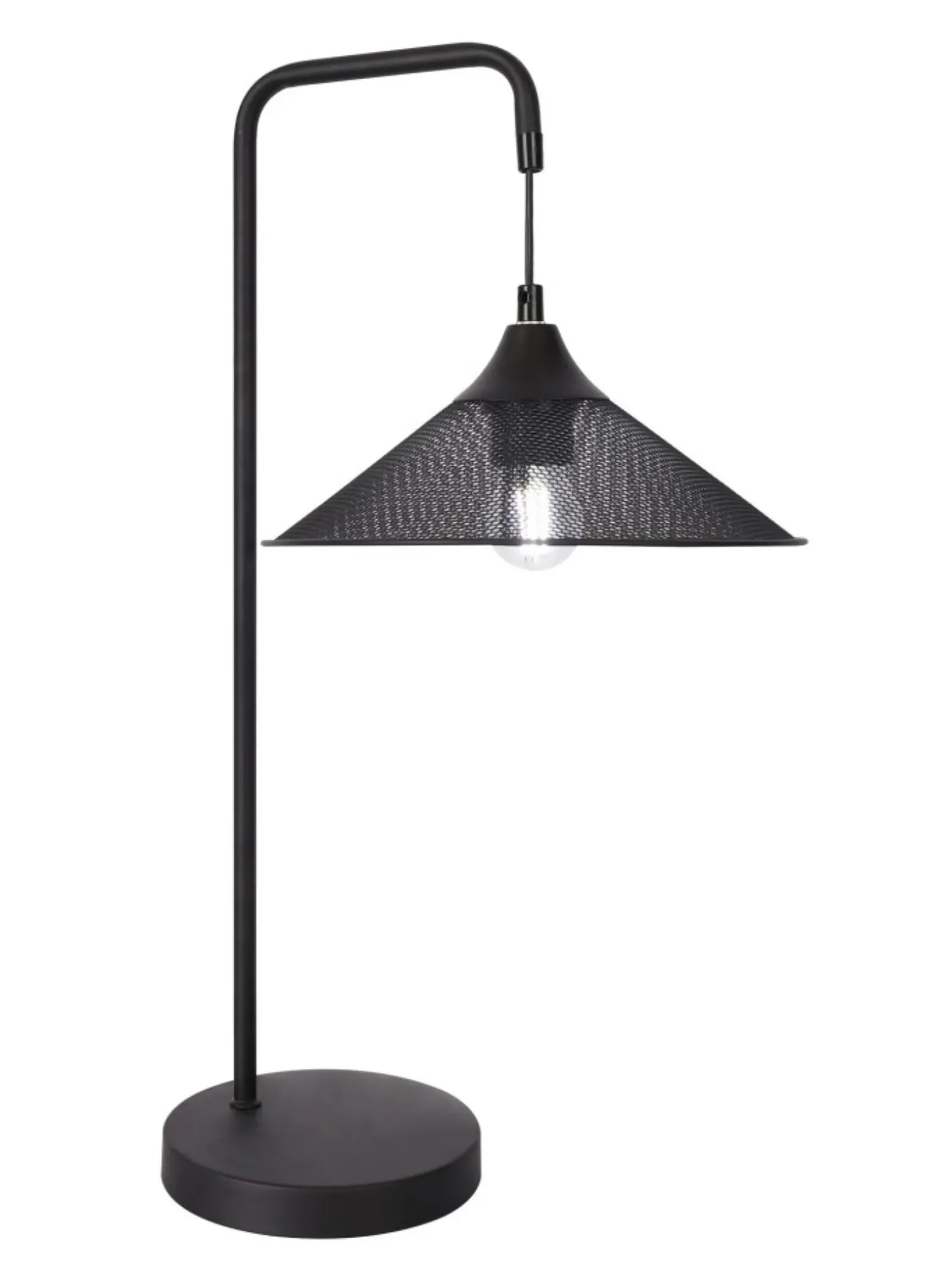 Sklep Kaja Lampka stołowa czarna nowoczesna LEDEA 50501206 KIRUNA | Kaja