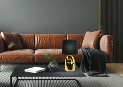 Sklep Kaja Lampka stołowa glamour, do salonu 41-79916 HIERRO | Kaja Oświetlenie