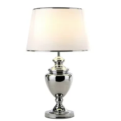 Sklep Kaja Lampka stołowa glamour, do salonu MT28691 CH ROMA | Kaja Oświetlenie