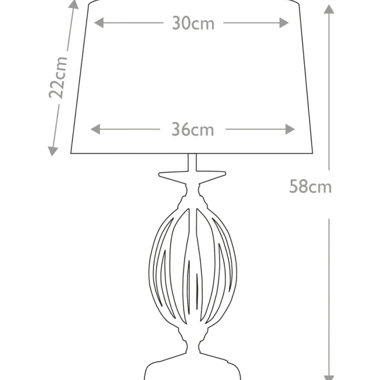 Sklep Kaja Lampka stołowa, kolor kość słoniowa AG-TL-POL-BRASS z serii AEGEAN
