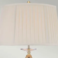 Sklep Kaja Lampka stołowa, kolor kość słoniowa AG-TL-POL-BRASS z serii AEGEAN