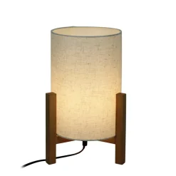 Sklep Kaja Lampka stołowa w stylu rustykalnym TB-85930-M-WH-WO ONES | Kaja