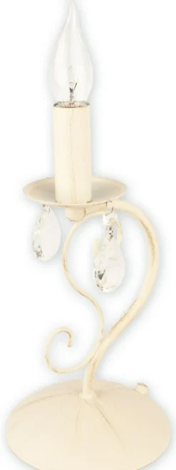 Sklep Kaja Lampka stołowa świecznik z kryształkami O1958 AB VELIO | Kaja