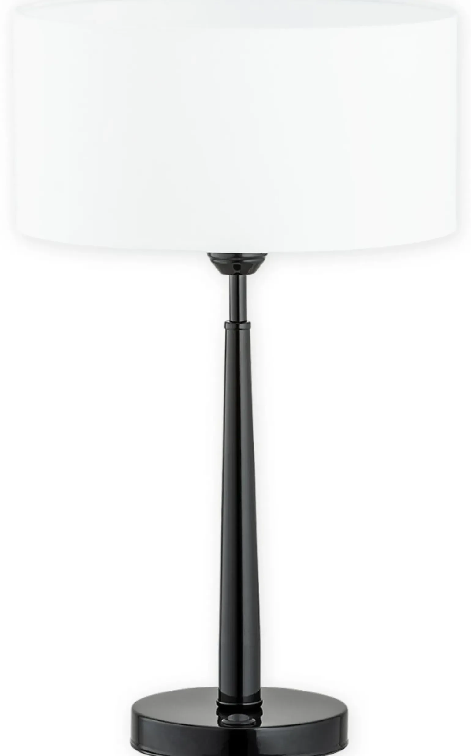 Sklep Kaja Lampka stołowa z białym abażurem O2878 L1 CZA + BIA | Kaja Oświetlenie