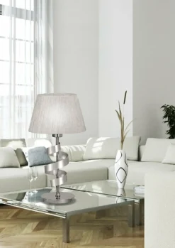 Sklep Kaja Lampka stołowa z dekoracyjną wstęgą 41-23476 DENIS | Kaja Oświetlenie