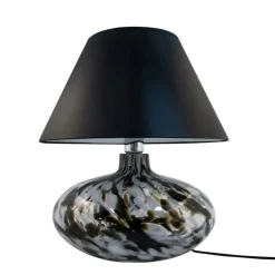 Sklep Kaja Lampka stołowa z dekoracyjną podstawą 5525BK ADANA| Kaja Oświetlenie