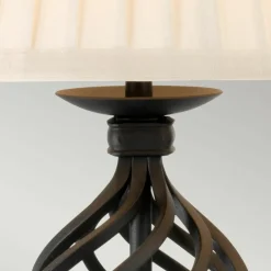 Sklep Kaja Lampka stołowa z karbowanym abażurem BELFRY-TL z serii BELFRY