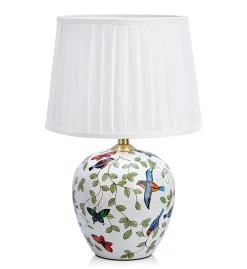 Sklep Kaja Lampka stołowa z kolorową podstawką i abażurem 107040 | Kaja