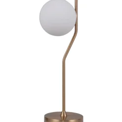 Sklep Kaja Lampka stołowa z okrągłym kloszem TB-3300-1-HBR CARIMI | Kaja