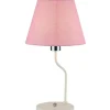 Sklep Kaja Lampka stołowa z różowym abażurem LEDEA 50501100 YORK | Kaja